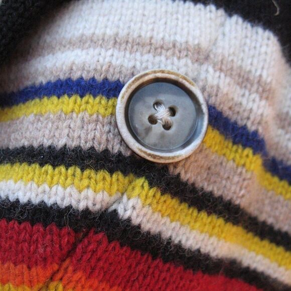 Pendleton Aztec Wool Blend Cardigan Sweater - Picture 7 of 10